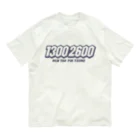 036（オサム）@南阿佐ヶ谷麻雀部の【麻雀】13002600（グレー文字） Organic Cotton T-Shirt