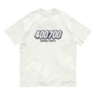 036（オサム）@南阿佐ヶ谷麻雀部の【麻雀】400700（グレー文字） オーガニックコットンTシャツ