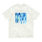 NINEの水彩 したたる Organic Cotton T-Shirt