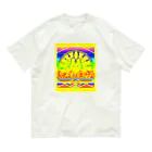 ✨🌈✨ユラクラカン🇯🇵 ✨🌈✨の🌟🌈USAMEITA! rainbow🌟yellow gold🌈🌟 オーガニックコットンTシャツ