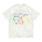 Konomiのカラフル屋さんのカラフルコマリマ横 Organic Cotton T-Shirt