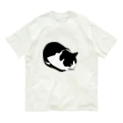 8wariの考える猫 オーガニックコットンTシャツ