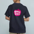 キッズ スマイループのAPPLE大人オーガニックTシャツ 유기농 코튼 티셔츠