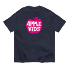 キッズ スマイループのAPPLE大人オーガニックTシャツ 유기농 코튼 티셔츠