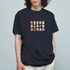 クエクエのたまごいろいろ オーガニックコットンTシャツ