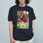 RAKUENのサルビアさん♥ オーガニックコットンTシャツ