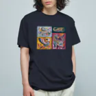 IZANAMI by Akane Yabushitaのメキシコのアレブリヘス（ナチュラル） オーガニックコットンTシャツ