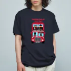 キッズモード某の楽しいロンドンバス♪ オーガニックコットンTシャツ