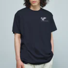 MUSEUM LAB SHOP MITの【後ろ印刷】オーガニックコットンTシャツ＊ミサゴ オーガニックコットンTシャツ