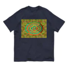 ✨🌈✨ユラクラカン🇯🇵 ✨🌈✨の🌟曼荼羅🍀クローバー🌟 オーガニックコットンTシャツ