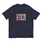 クエクエのたまごいろいろ オーガニックコットンTシャツ