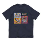 IZANAMI by Akane Yabushitaのメキシコのアレブリヘス（ナチュラル） Organic Cotton T-Shirt