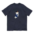 SUIMINグッズのお店の【中】スクール水着のねこ オーガニックコットンTシャツ