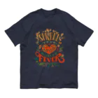 IZANAMI by Akane YabushitaのSpread Your Love Like a Fever Organic Cotton T-Shirt