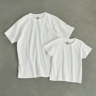 SUIMINグッズのお店の【中】スクール水着のねこ Organic Cotton T-Shirt is only available in natural colors and in kids sizes up to XXL