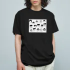 クエクエのおかおかお Organic Cotton T-Shirt
