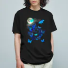 すぷー_SpooK† 絵の欠片のモルフォ蝶 Organic Cotton T-Shirt