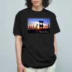 photo-kiokuの湘南夕景 オーガニックコットンTシャツ