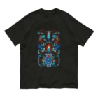 IZANAMI by Akane Yabushitaの🇹🇷トルコのイズニックタイル【ターコイズ】 Organic Cotton T-Shirt