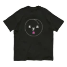 エダマメトイチ雑貨店のsayaちゃん 200% 濃い色用 オーガニックコットンTシャツ