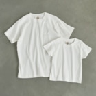 SUIMINグッズのお店の【中】SHIJIMI Organic Cotton T-Shirt is only available in natural colors and in kids sizes up to XXL