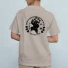 山賊ぶどうの山賊ぶどうロゴ黒 Organic Cotton T-Shirt