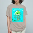 Ａ’ｚｗｏｒｋＳのくさ色くらげ オーガニックコットンTシャツ