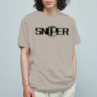 Ａ’ｚｗｏｒｋＳのSNIPER(英字＋１シリーズ) オーガニックコットンTシャツ