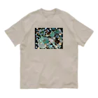 空屋　sorayakusakaの200806121633000　ガラス石と貝殻 Organic Cotton T-Shirt