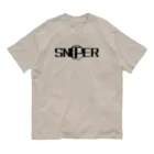 Ａ’ｚｗｏｒｋＳのSNIPER(英字＋１シリーズ) オーガニックコットンTシャツ