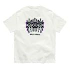 SPOOPY TOWNのMelting eyes_hologram オーガニックコットンTシャツ