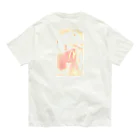  階段、花、炎のMakdnard on Fire!! Organic Cotton T-Shirt