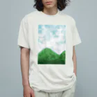 AkironBoy's_Shopの精霊の霧山 オーガニックコットンTシャツ