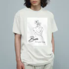 Belle.のBelle LOGO オーガニックコットンTシャツ