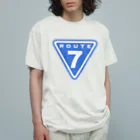 STRAYLIGHT SUZURI PXのROUTE7 オーガニックコットンTシャツ