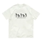 Cubのおえかきグッズ。のマゼランペンギン Organic Cotton T-Shirt