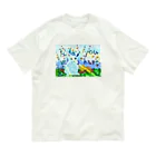 AkironBoy's_Shopのうさぎと小鳥　Harmony Organic Cotton T-Shirt