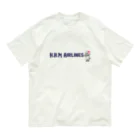 ハワイが大好きな女の子『HENOHENO MAPPY』のH.H.M Airlines オーガニックコットンTシャツ