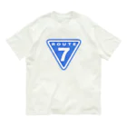 STRAYLIGHT SUZURI PXのROUTE7 オーガニックコットンTシャツ