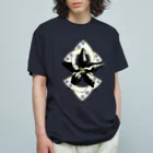 RMk→D (アールエムケード)の螺旋桔梗 オーガニックコットンTシャツ