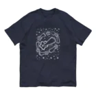 シュガァシロップのながれ吐(ぼ)し オーガニックコットンTシャツ