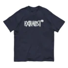 Ａ’ｚｗｏｒｋＳのEXHAUST(英字＋１シリーズ) オーガニックコットンTシャツ