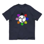 Ａ’ｚｗｏｒｋＳの九色九陽巴紋 （オリジナル家紋シリーズ） オーガニックコットンTシャツ