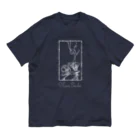 示 -shimes-のI Love Smoke オーガニックコットンTシャツ