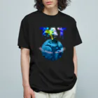 樹樹JUJUのクラゲ惑星 オーガニックコットンTシャツ