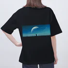 しおのwhere am I? (black) オーバーサイズTシャツ