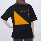 溶けるチョコの吾妻鏡 オーバーサイズTシャツ