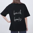 beach books NIGHTのbeach books oversized t-shirt Oversized T-Shirt