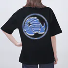 scorpion★のscorpion★両面 BLUE Oversized T-Shirt