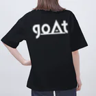 goAtのgoAtオリジナルグッズ：ブラック オーバーサイズTシャツ